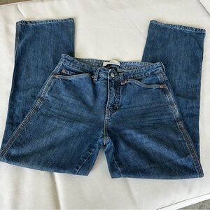 Women’s Classic GAP Medium Wash 100% Cotton Denim 5 Pocket Flare Jeans